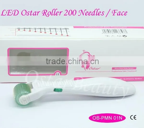 Photon Derma Roller With Titanium Needle and 4 Colors LED Gene Biology Light photo-5