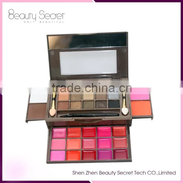 2016 New Style 34 Colors Classic Colors Waterproof Custom Eyeshadow Palette photo-3