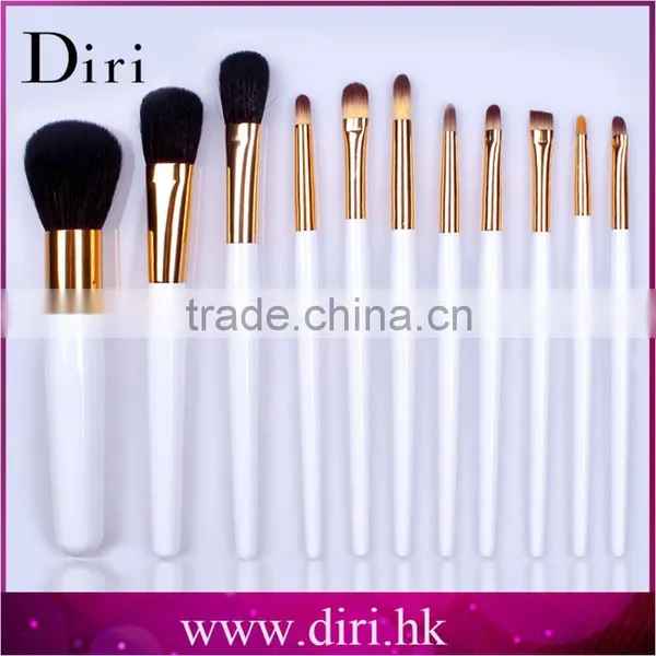 Pearl White Handle Makeup Brush Set Pro 11pcs Make up Brushes Diri Factory Price Girls' Cosmetics Tools Brush photo-2