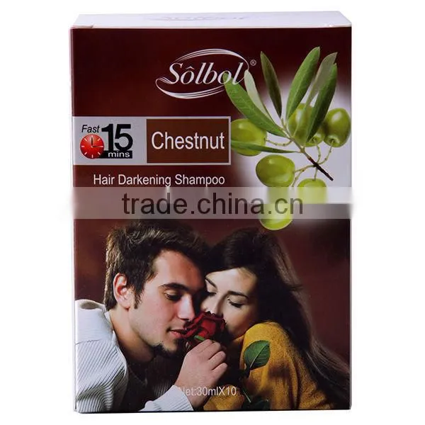 Private Label Hair Color Shampoo Wash Colour Dyeing for Men and Women photo-2