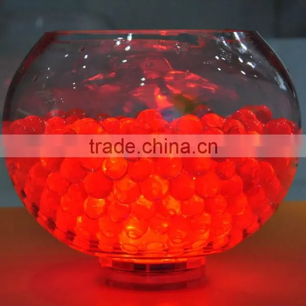Glass Vase Decorative Ball/water Releasing Crystals