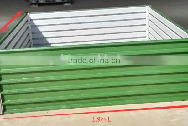 Fast Assembly Galvanised Steel Vegetables Garden Raised Bed photo-2