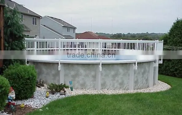 Professional Manufacturing PVC Swimming Pool Fencing