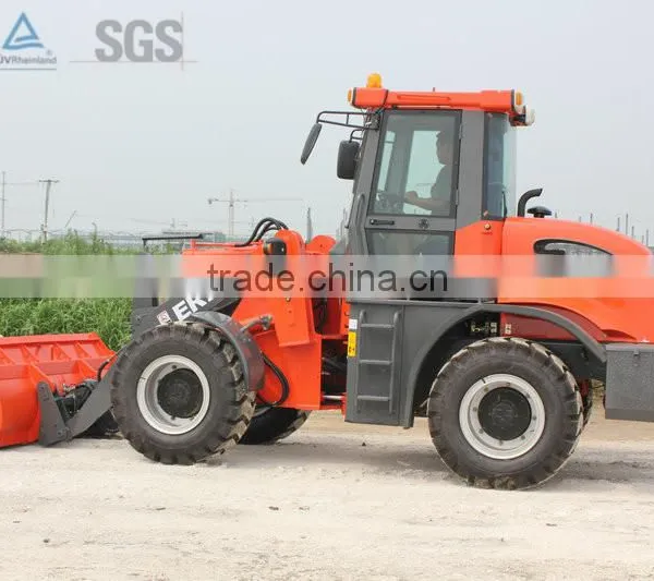 Qingdao Everun ER20 Compact Wheel Loader,Cheap Farm Tractor With Adjustable Steering Wheel photo-5