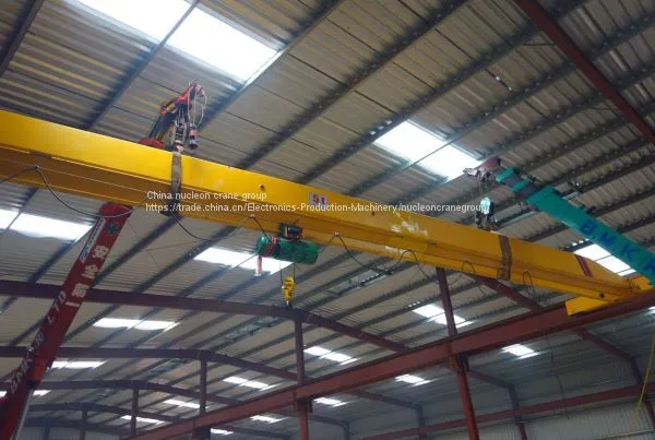 Indoor Used Cable 3 Ton Overhead Crane and Drive LDA Model Sale photo-4