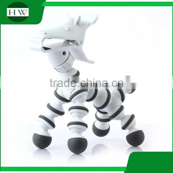 Multi Plastic Adjustable Horse Desktop Table Cell Mobile Phone Bracket Stand Support Holder With Clip photo-3