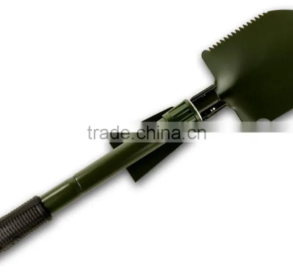 5 in 1 Folding Camp Shovel, Hoe, Compass, Saw and Bottle Opener With Free Compact Carrying Case photo-4