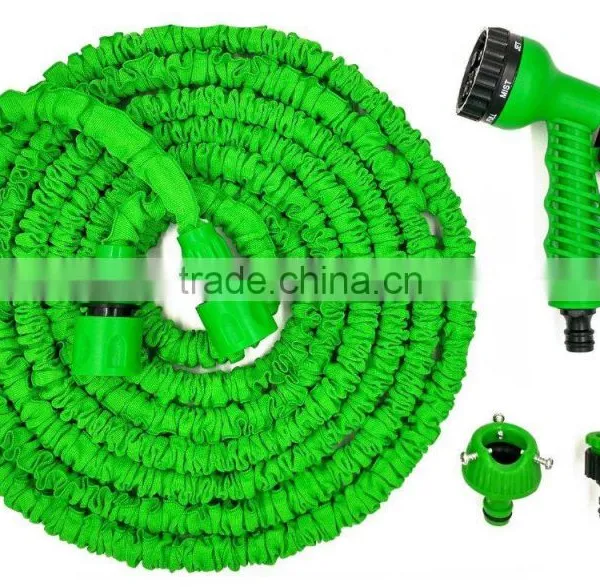 50 Feet Expandable Garden Watering Hose Pipe With 7-way Spray Nozzle Gun for Watering, Car Wash, Pet Washing photo-6