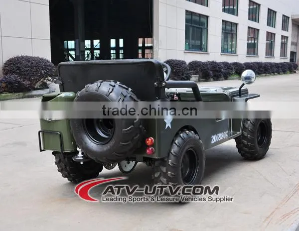 2015 Hot Selling 110cc/125cc/150cc Mini Jeep/2015 New Mini Willys With Winch&trailer photo-2
