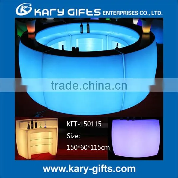 Light Up LED Bar Counter Commercial Used LED Pub Furniture photo-4