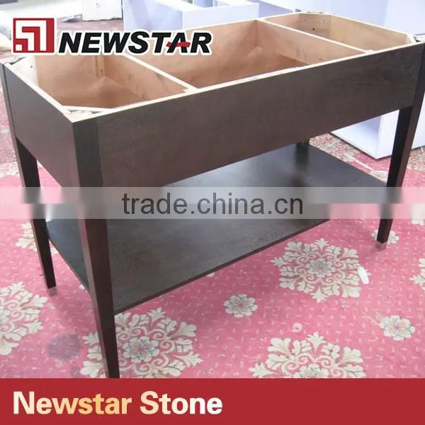 Newstar Wood Hotel Bathroom Vanity Base photo-3