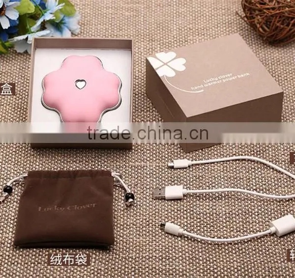 New USB Hand Po Clover Mini Challenge Po Mobile Power Security Polymer Rechargeable Treasure photo-5