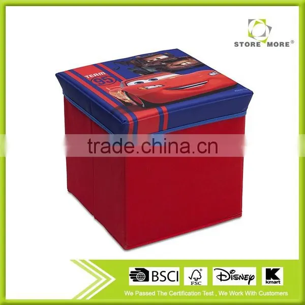Disney Audited Factory Pixar Cars Ottoman Seat With Storage photo-3