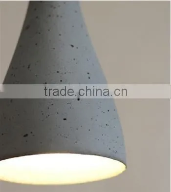 Cement Pendant Lamp Ceiling Lighting Housing