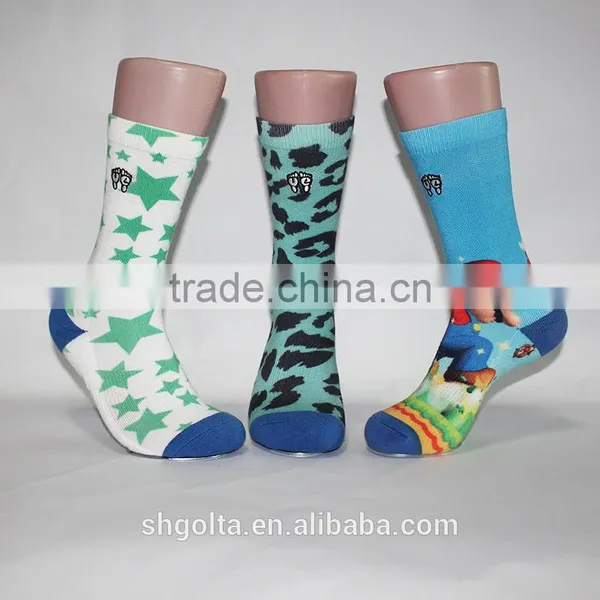 Dye Sublimated Socks/heat Transfer Sublimation Socks photo-2