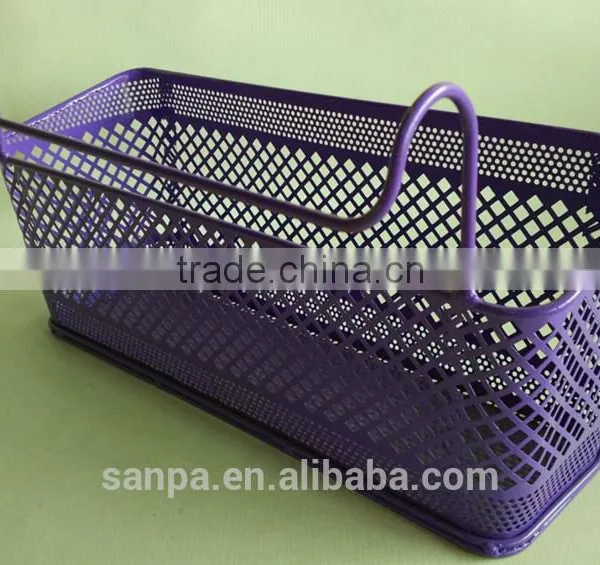 Manufactory Colour Hanging Wire Mesh Basket /Storage Blasket photo-4