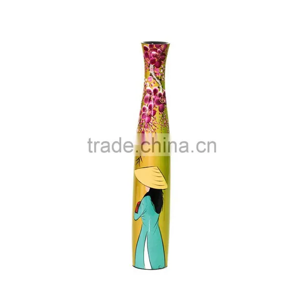 Handmade High Quality Vietnam Lacquer Vase photo-2