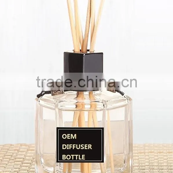 90ML 150ML 200ML 300ML Square Glass Diffuser Bottle photo-2