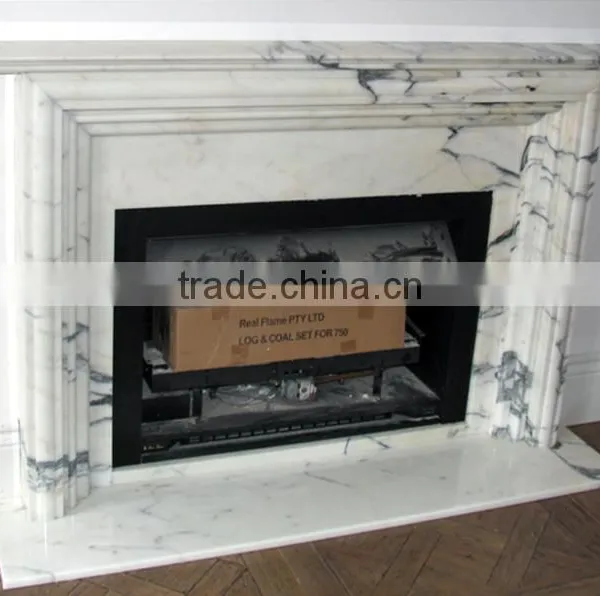 New Design Modern Simple Marble Fireplace photo-4