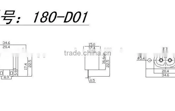AC Power Socket 8 Character Socket With Hole Switch NK-180-D01 Plum Seat Word Word Conversion photo-2