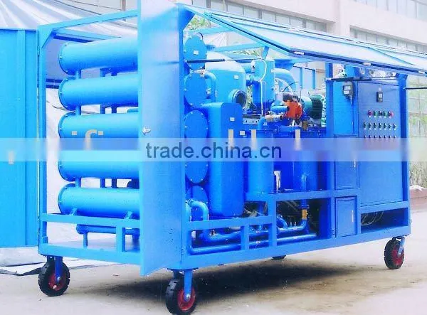 MX Car-Type Mobile Transformer Oil Purifier,Outside Subsation Oil Recycling Machine