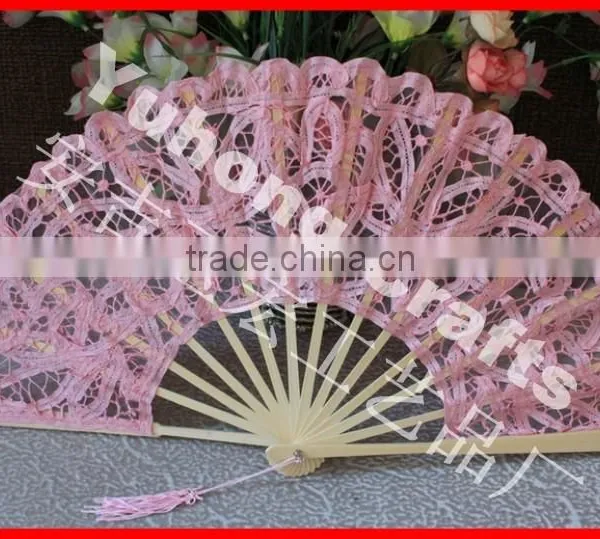 Chinese Bamboo Crafts Wedding Fan photo-4