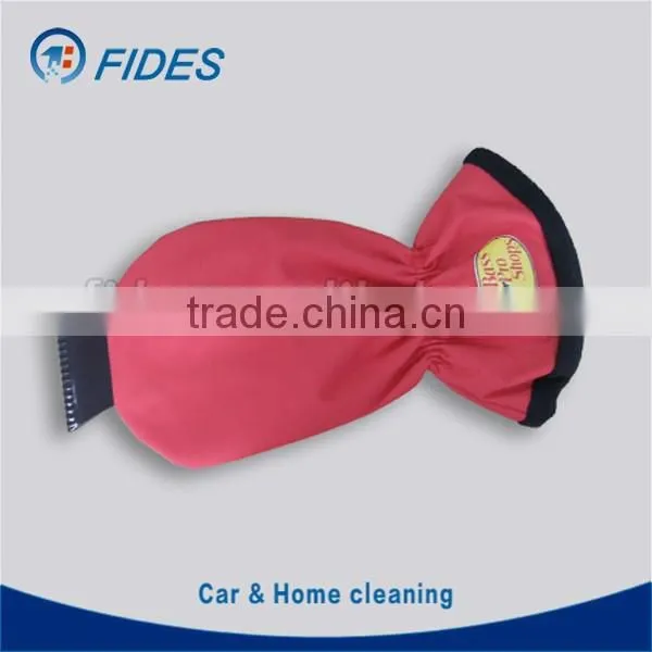 Promotional Plastic Car Ice Scrapers With Glove With Blue Color photo-4