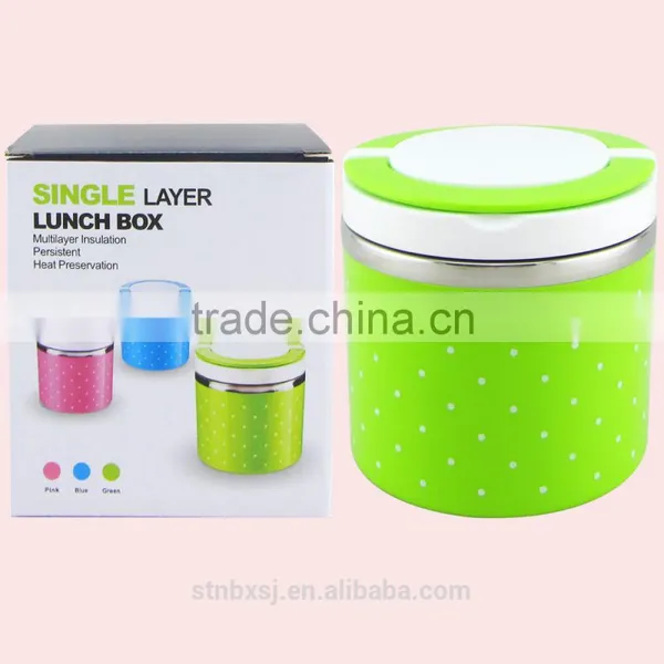 630ML Stainless Steel School Lunch Box /Bento Lunch Box Container With Handle photo-4