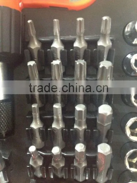 54PCS BIT& SOCKET TOOL SET CR-V HAND TOOL KIT WOOD WORKING TOOLS photo-6