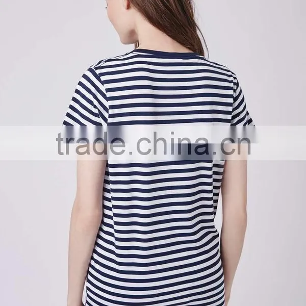Wholesale Blank Maternity T Shirts Short Sleeve Plain Dyed Women Fashion Clothing photo-5