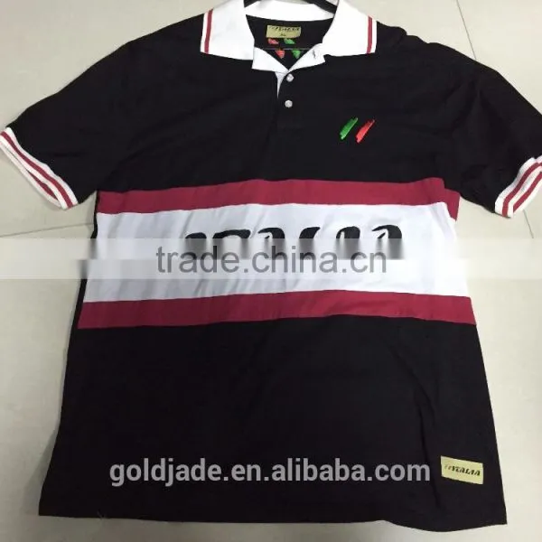 Colorfast Cotton Custom Men's and Women's Polo T Shirt photo-5