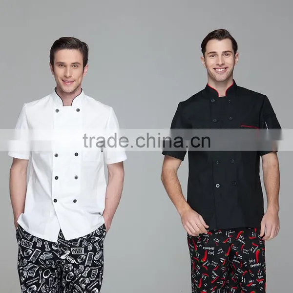 Classic Restaurant Uniforms/Waiter/Chef Jacket Cook Service OEM photo-3