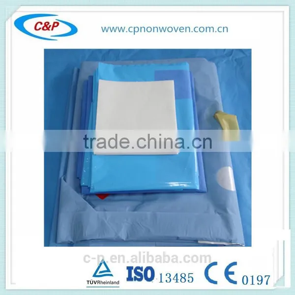 Urology Nonwoven Drape Set/TUR Drape With Surgical Gown photo-3
