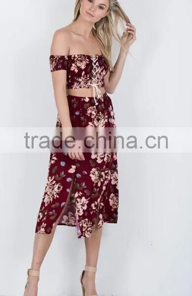 2017 Fashion Summer New Dress for Floral Print photo-4