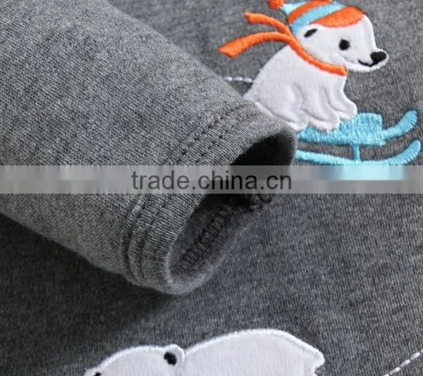 2015 Fall and Spring Newest Fashion Rompers for Baby Boys Embroidery 100% Cotton photo-2