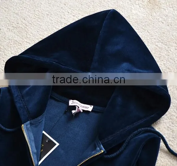 Designer Woman Fleece Hoodie Suit Ladies Sports Wear Women Winter Tracksuit photo-5