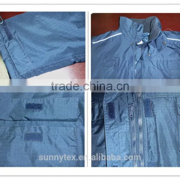 Workwear Rainproof Reflective Piping Men Winter Jackets photo-5
