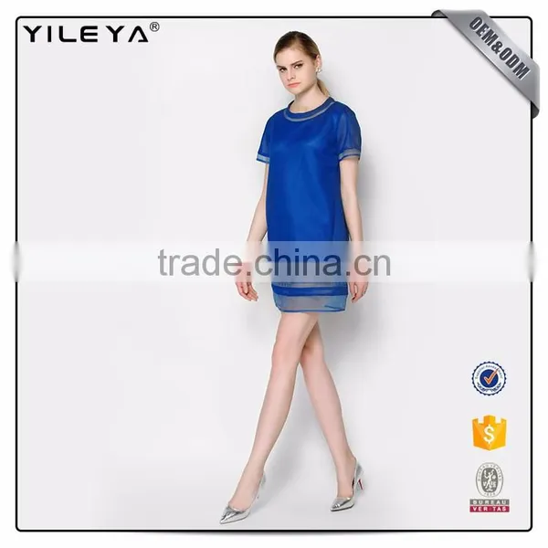 Perfect Cutting Chiffon Hem Soiree Short Dresses photo-6