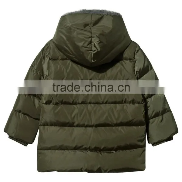 2017 Customed Chinese Manufacturing Shiny Children Down Jacket for Winters photo-4