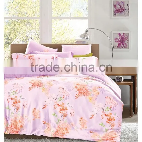 100% LuxuriousTencel Printed Bedding Set photo-2