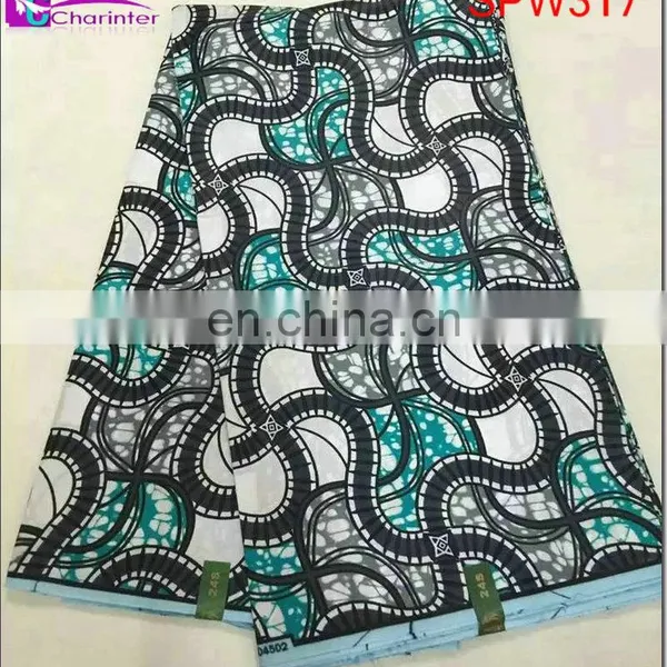 African Fabrics Veritable Super Wax Wax Block Prints Super Wax Hollandais SPW312 photo-6