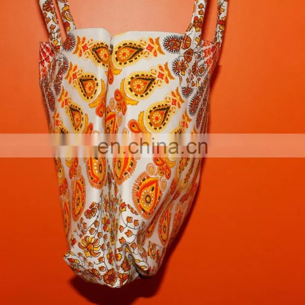 India Suppliers Handmade Genuine 100% Cotton Bags Ladies Shoulder Bags photo-6