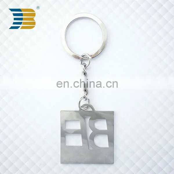 Zinc Alloy Hollow Custom Metal Keychain photo-4
