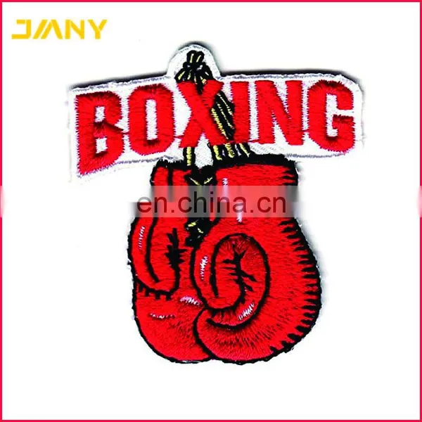 Custom Iron on Patch Embroidered Boxing Patches photo-2