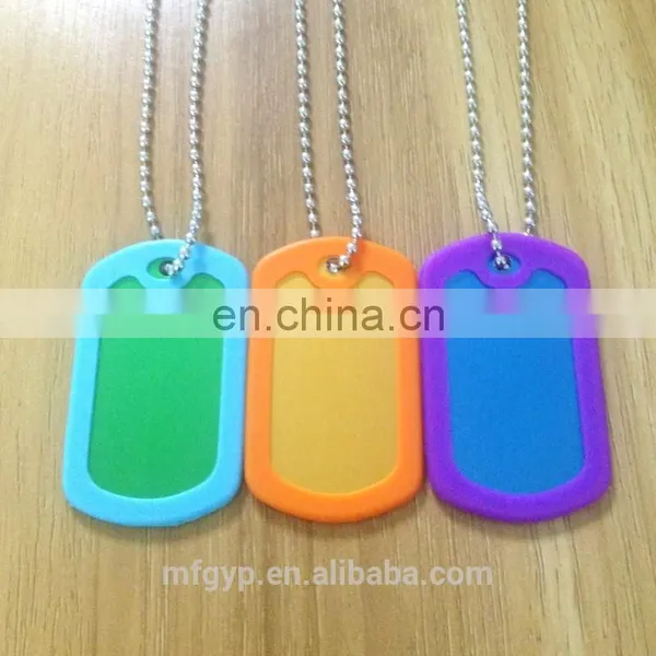 Custom Promotional Metal Blank Dog Tags Chain photo-6