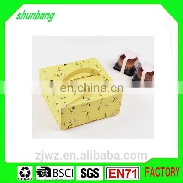 2015 Wholesale Custom Art Paper Gift Boxes & Paper Cake Folding Box photo-2