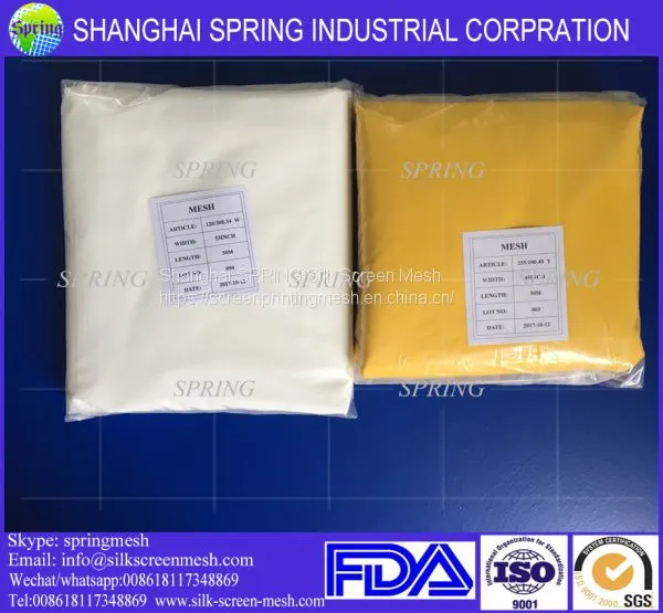 165T-31um Polyester Monofilament Silk Screen Printing Mesh for PCB, SMT, Touch Screen photo-5