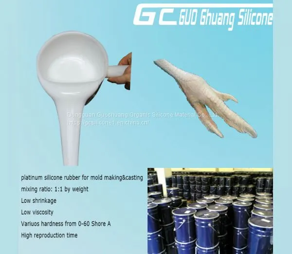 China Supplier Rtv Mould Making Silicone Rubber for Taxidermy Molding