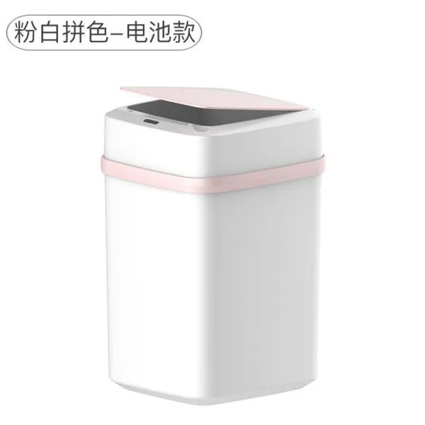 Customizable Logo Motion Activated Trash Can Motion Sensor Kitchen Trash Can photo-3