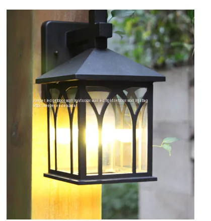 European Style Simple Outdoor Wall Lamp LED Waterproof photo-2